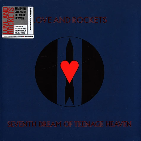 Love And Rockets - Seventh Dream Of Teenage Heaven Black Vinyl Edition