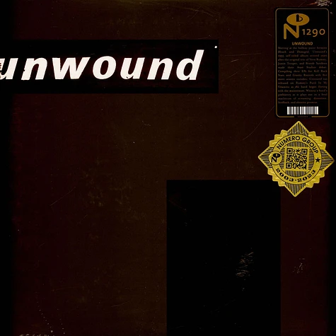 Unwound - Unwound Black Vinyl Edition