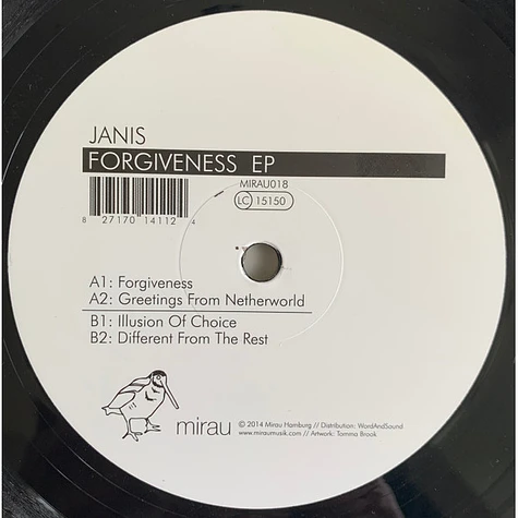 Janis - Forgiveness Ep