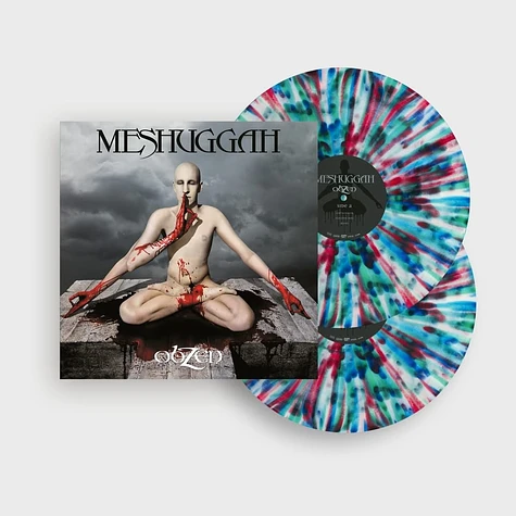 Meshuggah - Obzen Clear / White / Blue Splatter Vinyl Edition
