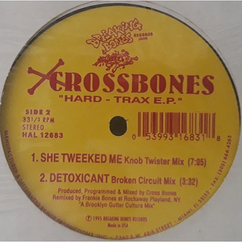 Crossbones - Hard-Trax E.P.