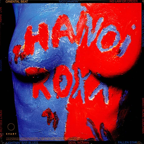 Hanoi Rocks - Oriental Beat - 40th Anniversary Re(Al)Mix Red Vinyl Edition