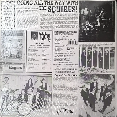 The Squires - Going All The Way With The Squires!