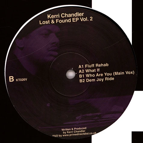 Kerri Chandler - Lost & Found EP Volume 2