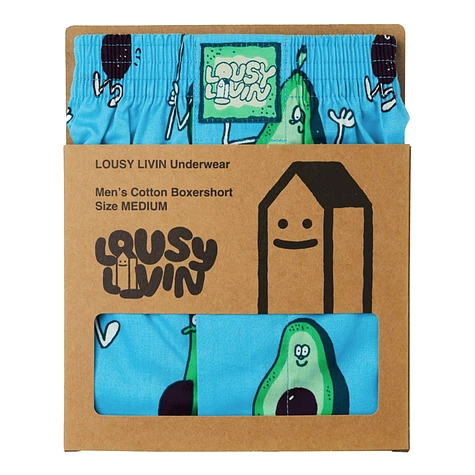 Lousy Livin Underwear - Avocado Boxershorts
