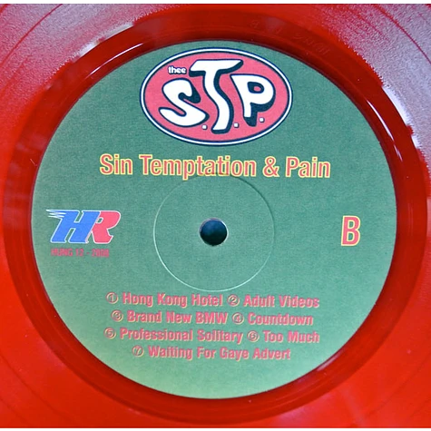 Thee S.T.P. - Sin Temptation & Pain