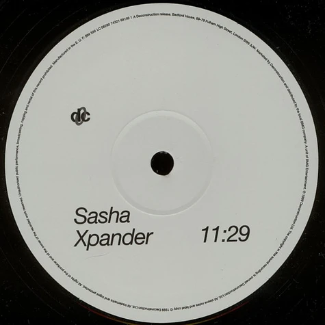 Sasha - Xpander EP