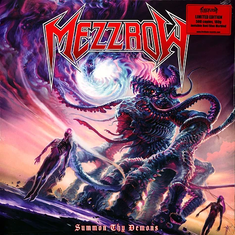 Mezzrow - Summon Thy Demons Red Transparent / Blue Marbled Vinyl Edition