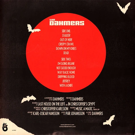 Dahmers - Demons Black Vinyl Edition