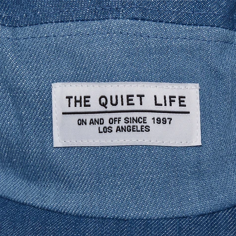 The Quiet Life - Patchwork Denim 5 Panel Camper Cap