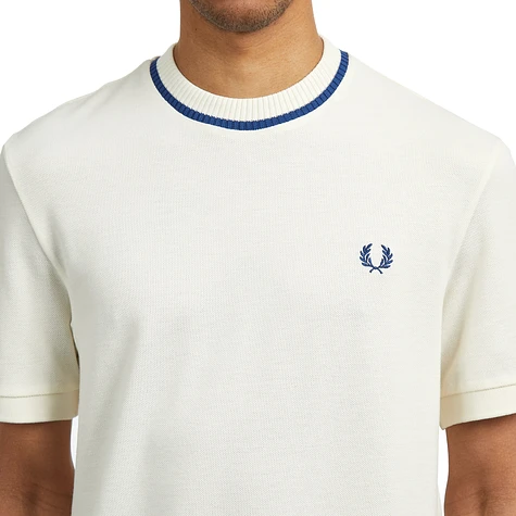 Fred Perry - Crew Neck Pique T-Shirt