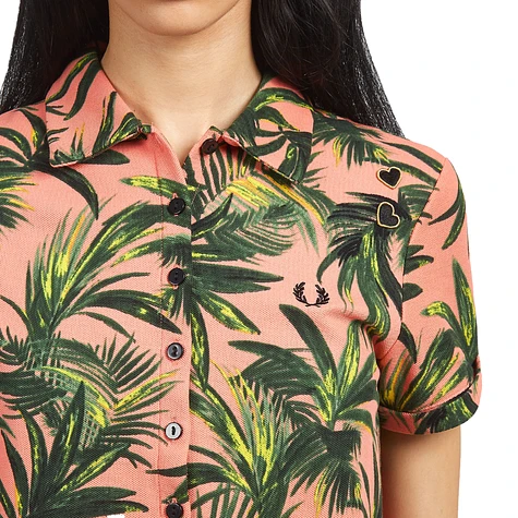 Fred Perry x Amy Winehouse Foundation - Palm Print Pique Shirt