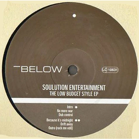 Soulution Entertainment - The Low Budget Style EP