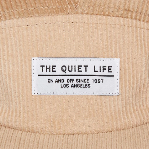 The Quiet Life - Cord 5 Panel Camper Cap