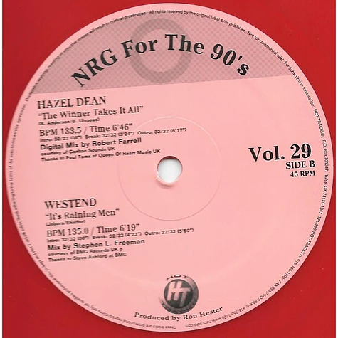 V.A. - NRG For The 90's Volume 29