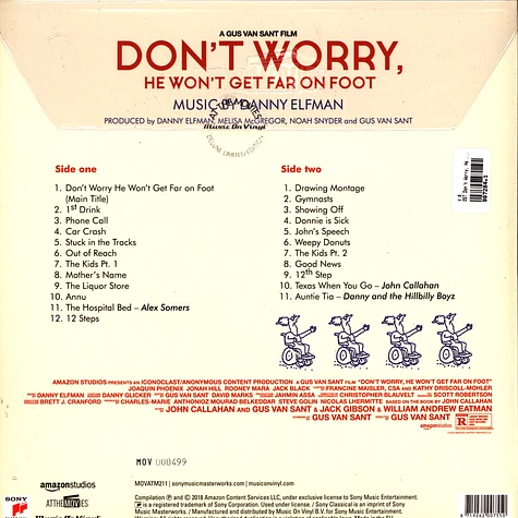 V.A. - OST Don't Worry, He Won't Get Far On