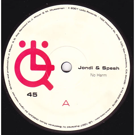 Jondi & Spesh - No Harm