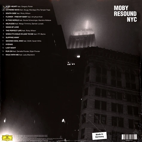 Moby - Resound NYC Yellow Vinyl Edition