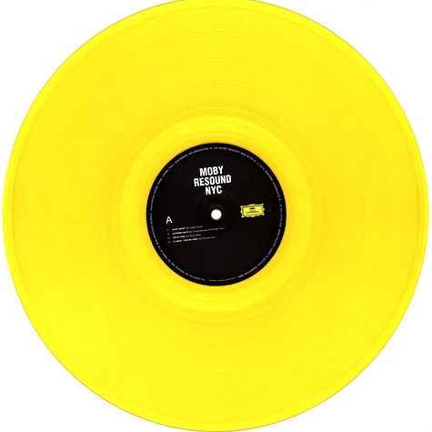 Moby - Resound NYC Yellow Vinyl Edition
