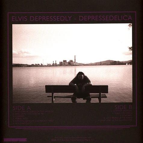 Elvis Depressedly - Depressedelica Clear With Black Smoke Vinyl Edition