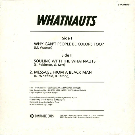 The Whatnauts - Why Can't People Be Colors Too?
