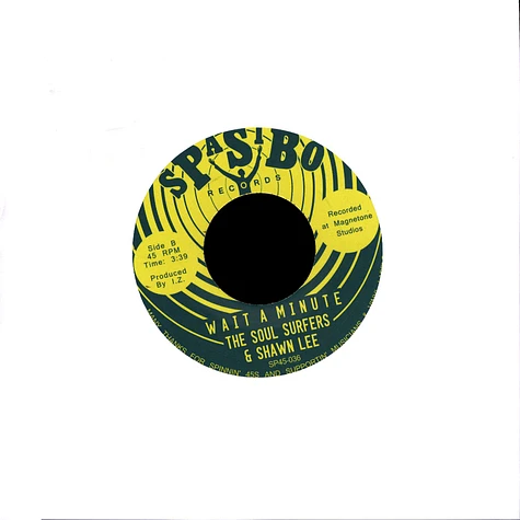 The Soul Surfers & Shawn Lee - Move On Up / Wait A Minute