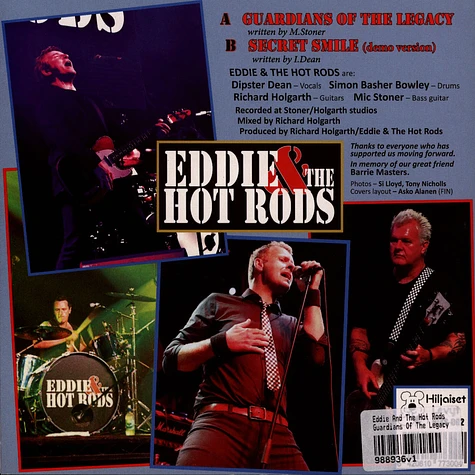 Eddie And The Hot Rods - Guardians Of The Legacy