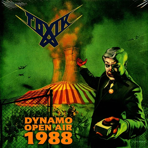 Toxik - Dynamo Open Air 1988 Red / Black Splatter Vinyl Edition