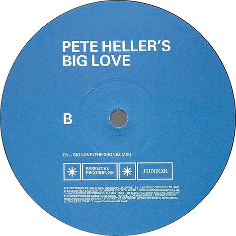 Pete Heller's Big Love - Big Love