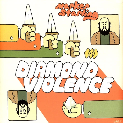 Marker Starling - Diamond Violence Ltd Clear Vinyl Edition