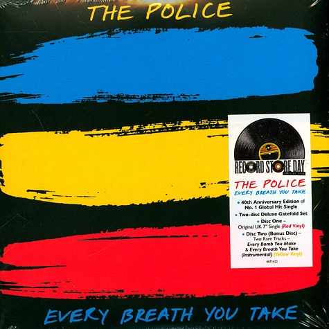 The Police - Every Breath You Take Record Store Day 2023 Yellow Vinyl Edition