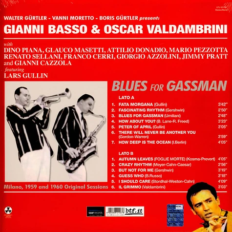 Basso Valdambrini - Blues For Gassman Record Store Day 2023 Edition