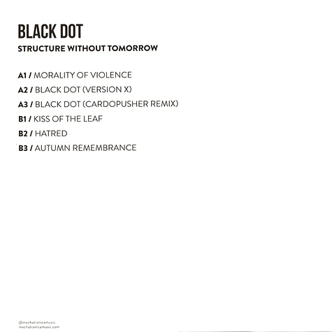 Black Dot - Structure Without Tomorrow