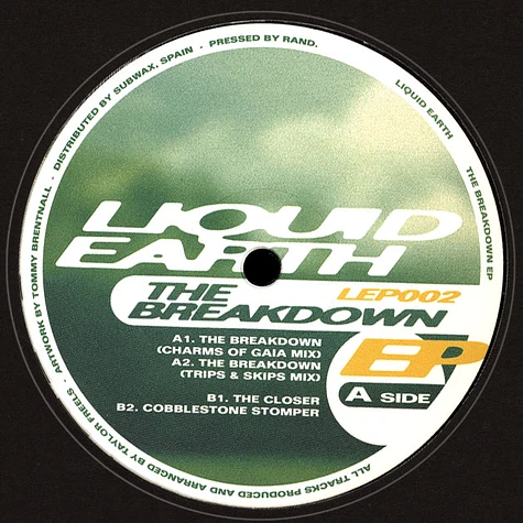 Liquid Earth - The Breakdown EP