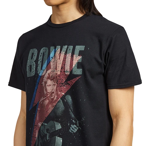 David Bowie - Distressed Bolt T-Shirt