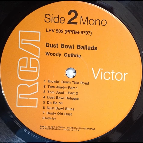 Woody Guthrie - Dust Bowl Ballads