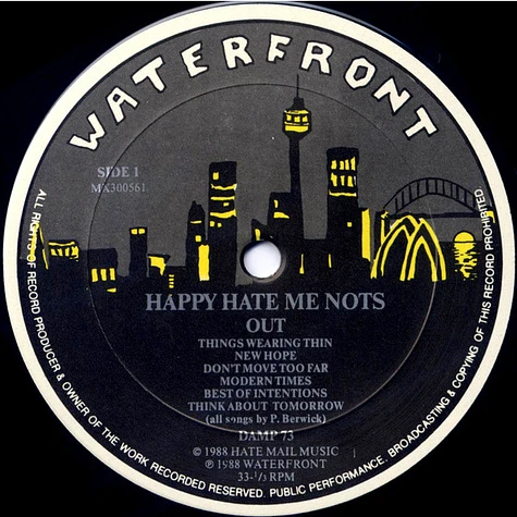 Happy Hate Me Nots - Out