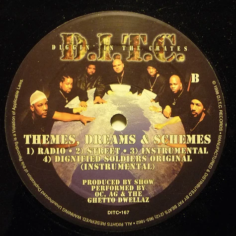 D.I.T.C. - Dignified Soldiers / Themes, Dreams & Schemes