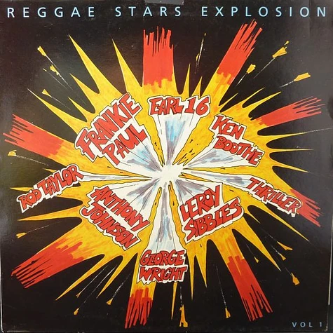 V.A. - Reggae Stars Explosion Vol. 1 - Vinyl LP - 1985 - UK