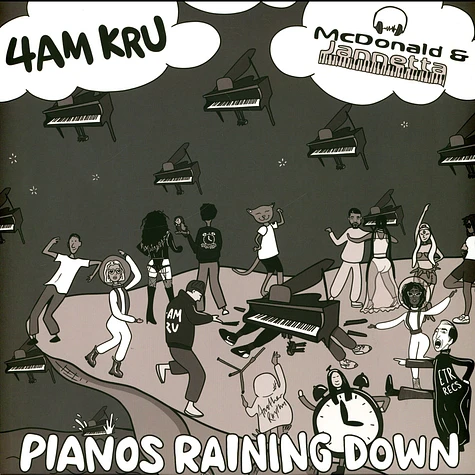 4am Kru, Mcdonald & Jannetta - Pianos Raining Down