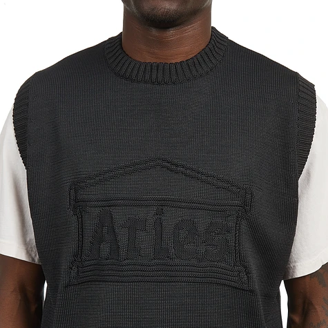 Aries - Recycled Reverse Knit Temple Sweater Vest