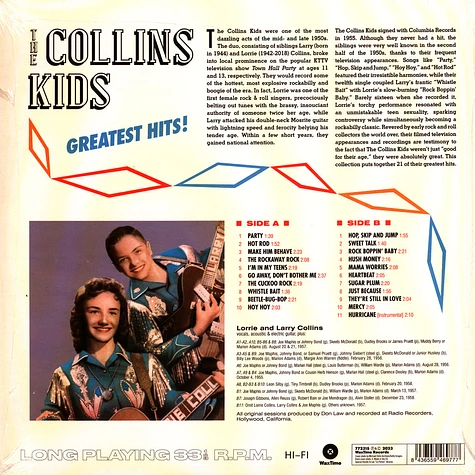 The Collins Kids - Greatest Hits!