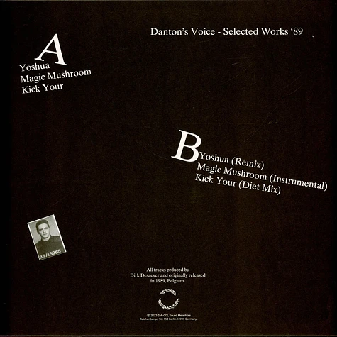 Danton's Voice - Danton's Voice Selected Works '89