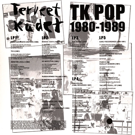 Terveet Kädet - Tk-Pop 1980-1989 Black Vinyl Edition