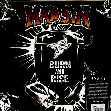 Mad Sin - Burn And Rise Black Vinyl Edition