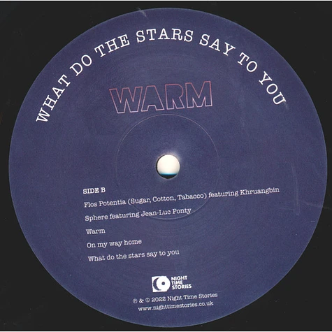 Ron Trent Presents WARM - What Do The Stars Say To You
