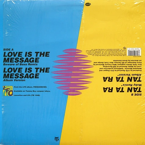 LFO - Love Is The Message / Tan Ta Ra