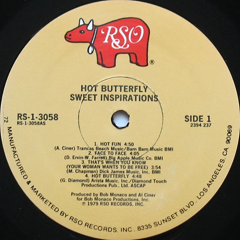 The Sweet Inspirations - Hot Butterfly