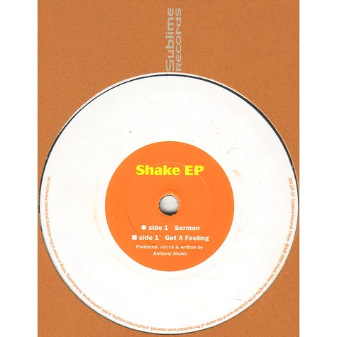 Anthony Shakir - Shake EP