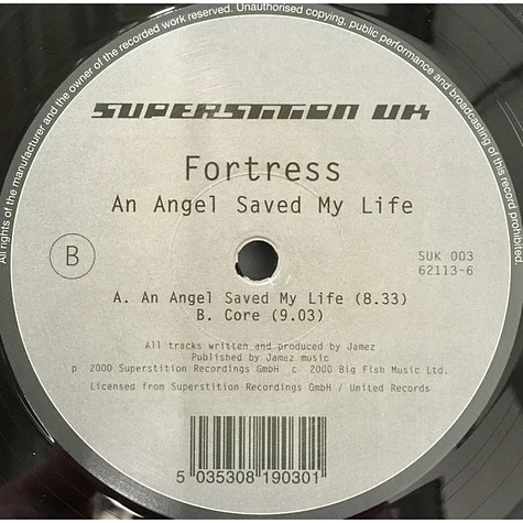 Fortress - An Angel Saved My Life